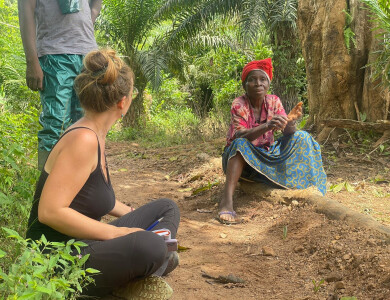 Rencontre avec une bénéficiaire de Wakili en Guinée - Entrepreneurs du Monde