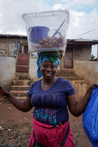 Bénéficiaire de Munafa en Sierra Leone - Entrepreneurs du Monde