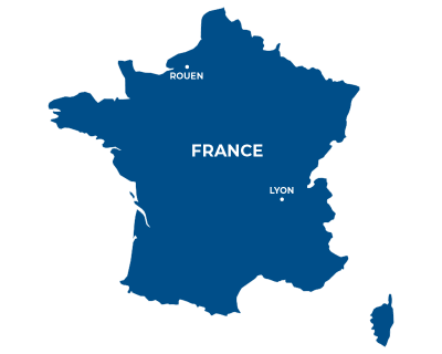 Villes d'action d'Entrepreneurs du Monde en France