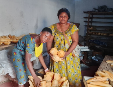 Jeanne Tossou - Boulangère et bénéficiaire d'Assilassimé