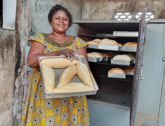 Jeanne Tossou - Boulangère et bénéficiaire d'Assilassimé