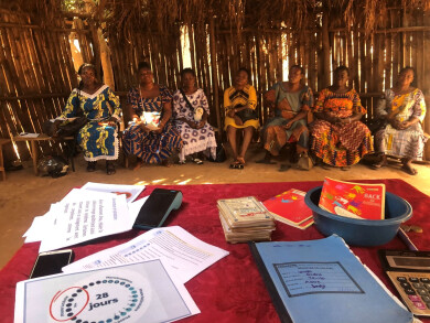 Sensibilisation à la dignité menstruelle au Togo