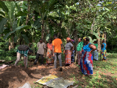Formation agroécologique auprès des bénéficiaires d'Elili