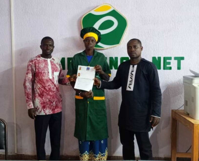 Bénéficiaire d'Emergence Net au Burkina Faso