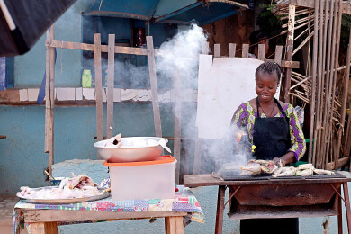 Femme bénéficiaire de Yikri au Burkina Faso