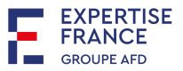 Logo d'Expertise France , partenaire d'Entrepreneurs du Monde