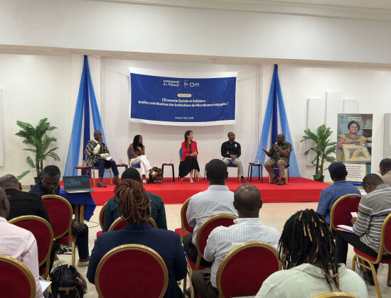 Table ronde à Lomé, Togo, sur l'économie sociale et solidaire