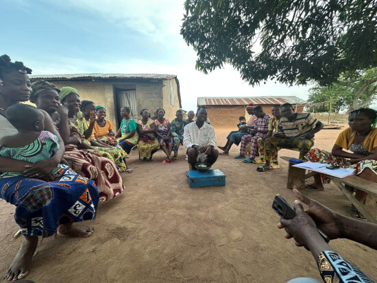 Group meeting at Alidé in Benin, an MFI created by Entrepreneurs du Monde, now independent and supp