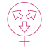 Pictogram for the theme of Women Empowerment - Entrepreneurs du Monde