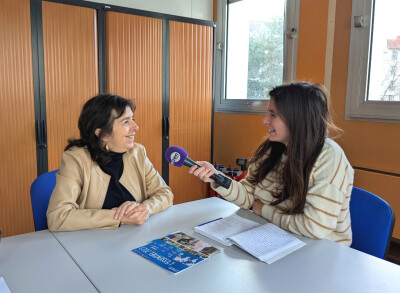 Marie-Belle Perseghian, journaliste d'AirZen Radio, interviewe Armelle Renaudin, confondatrice d'En