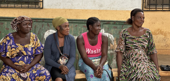 Groupes de femmes participant à une formation d'Assilassimé au Togo