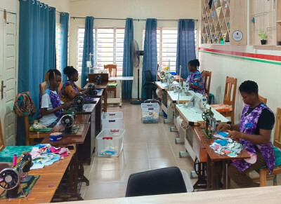 Atelier de production d'Auréole Monde Innvoation