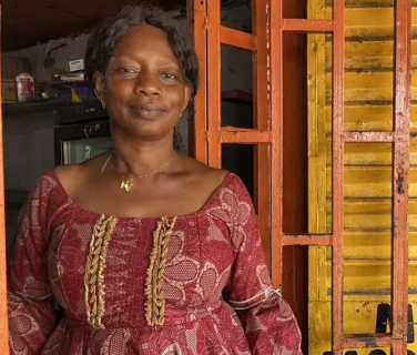 Fatoumata, bénéficiaire de Wakili en Guinée