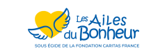 Logo Fondation Les Ailes du Bonheur, partenaire d'Entrepreneurs du Monde