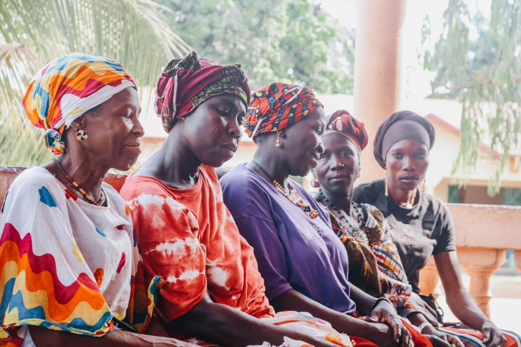 Des femmes bénéficiaires de Wakili en Guinée participent à une formation