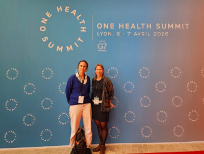 Alice Carton et Charlotte Lesecq au One Health Summit à Lyon