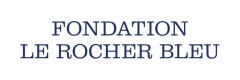 Logo de la Fondation Le Rocher Bleu, partenaire d'Entrepreneurs du Monde