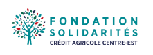 Logo de la Fondation Solidarités Crédit Agricole Centre Est, partenaire d'Entrepreneurs du Monde