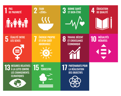 Entrepreneurs du Monde contribue à 11 objectifs de développement durable (ODD)