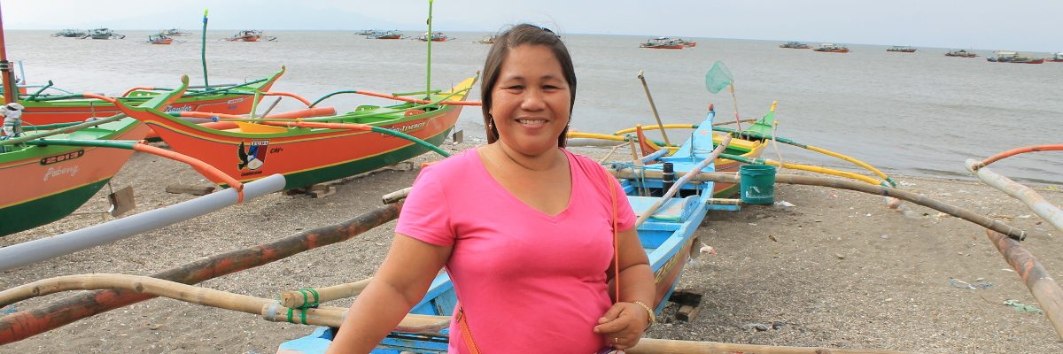 Julita, a SEED beneficiary in the Philippines