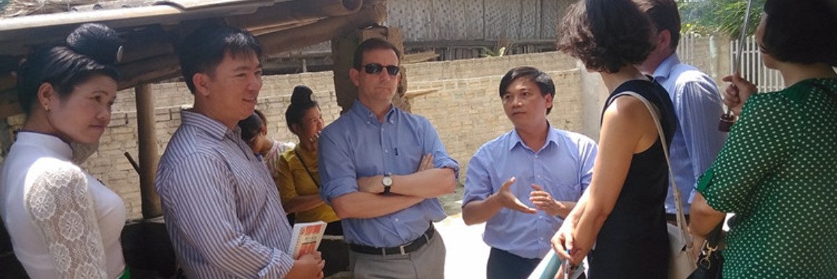 Visite de Bertrand Lortholary, ambassadeur de France au Vietnam