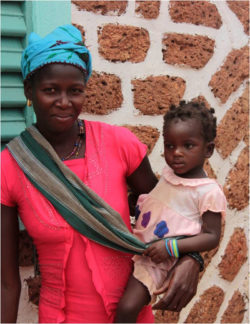 Lydie, bénéficiaire au Burkina-Faso