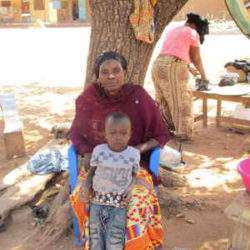 Madeleine et son enfant