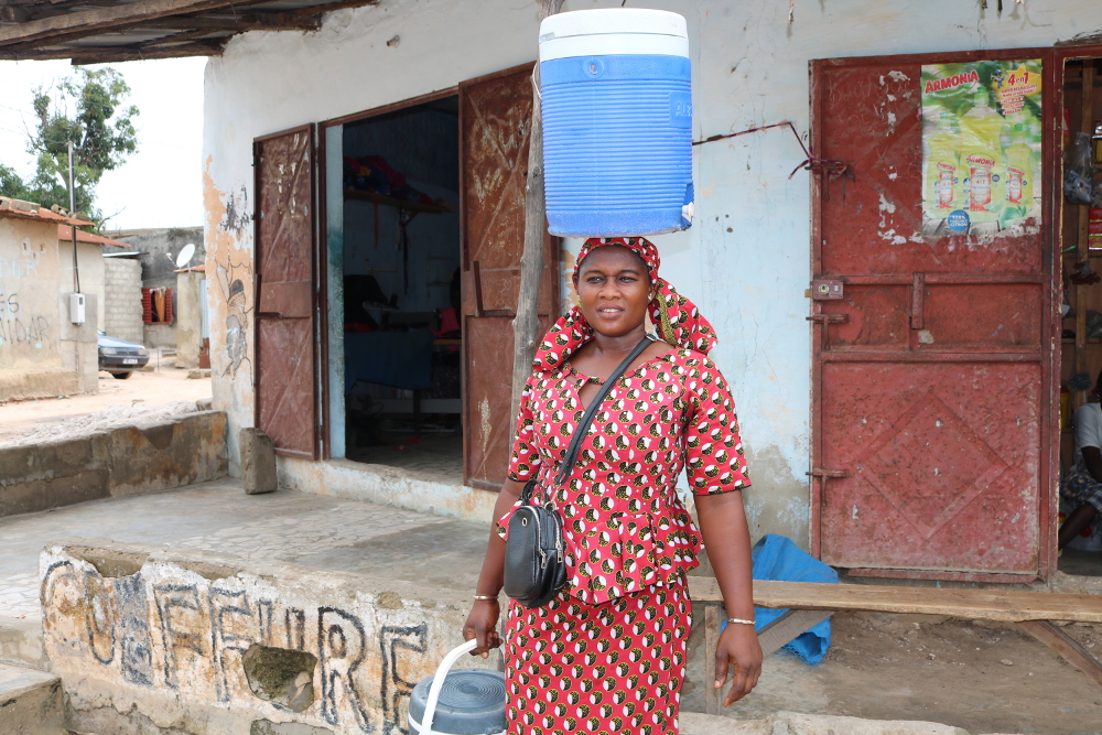 Mama Solly, bénéficiaire FANSOTO au Sénégal