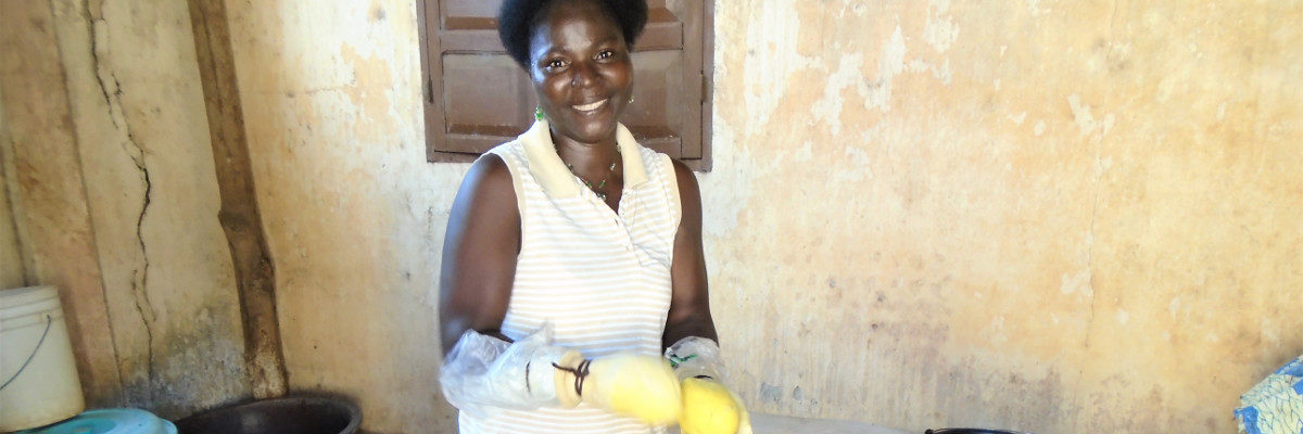Noukou, a ASSILASSIME beneficiary in the Togo