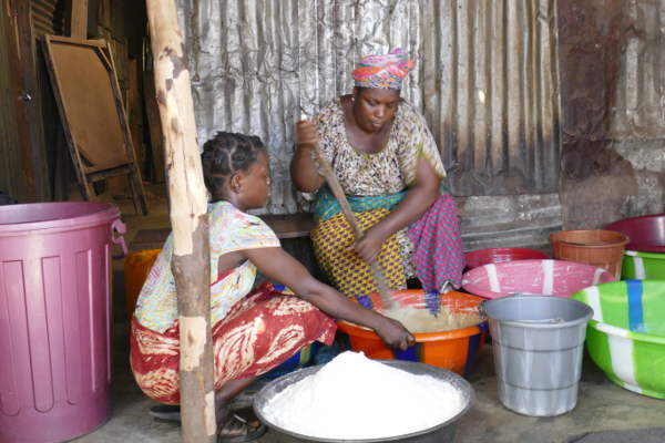Adama bénéficiaire Munafa Sierra Leone