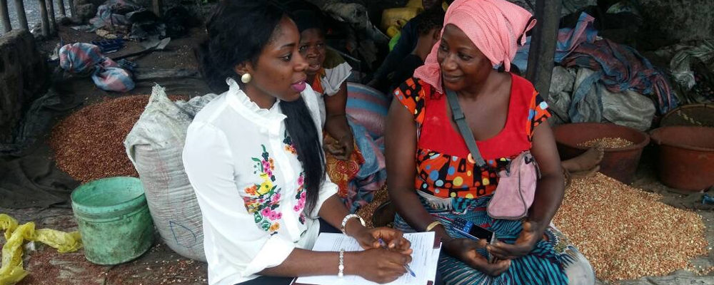 Guinée Conakry - Rencontre animateur et bénéficiaire en Guinée Conakry