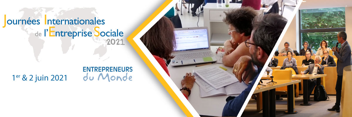 Nos Journées Internationales de l’Entreprise Sociale 1er et 2 Juin 2021