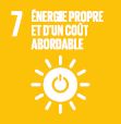 ODD Enetgie propre et d'un côut abordable