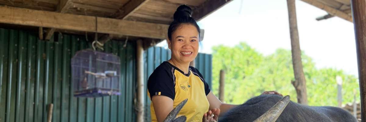 Lo, farmer in Vietnam