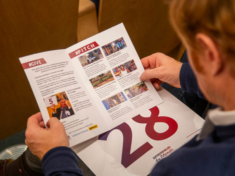 Entrepreneurs du Monde - Pitch&Give 2023