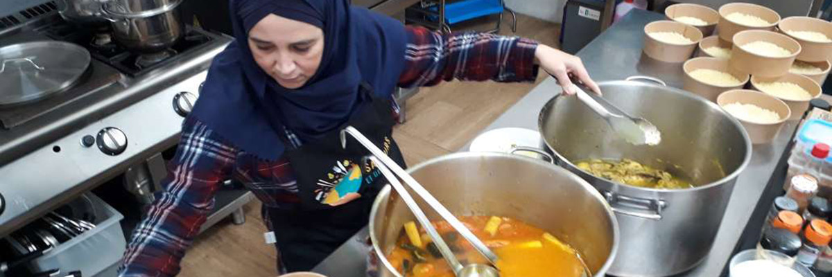 Bouchra Iafrate, en formation avec DSDA